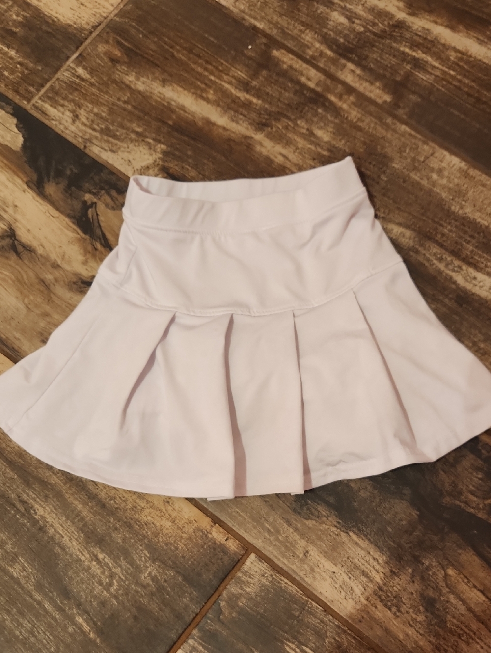 White 4t Girks Skirt
